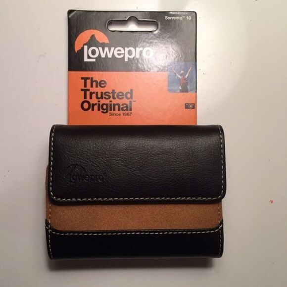Genuine Leather & Suede Camera Case - Picture 1 of 3